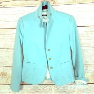 J crew 90% wool stand collar jacket